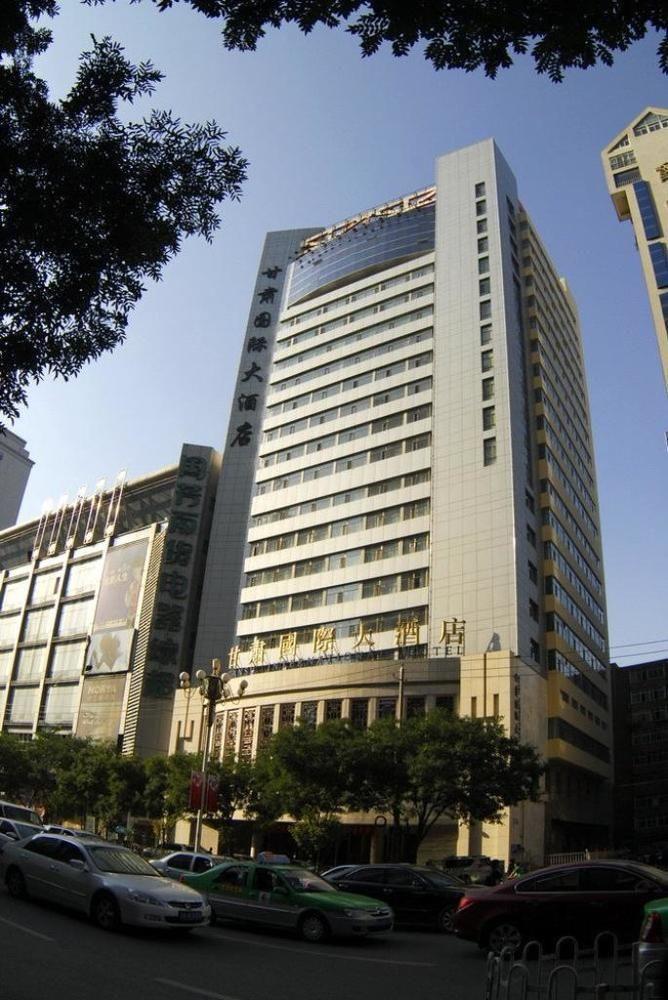 Hotel Gansu International Lanzhou Exterior foto